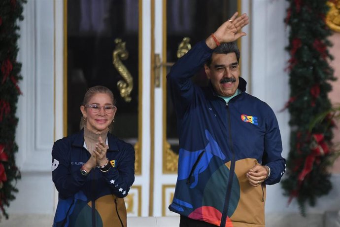 Nicolás Maduro y su mujer, Cilia Flores 