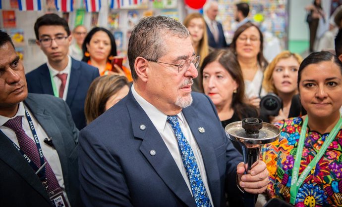 Archivo - July 1, 2025, Guatemala City, Guatemala City, Guatemala: The fair is dedicated to honoring Dr. MARTA ELENA CASAUS ARZU, an academic recognized for her research on racism, power, and genocide in Guatemala, as well as for her staunch support for t