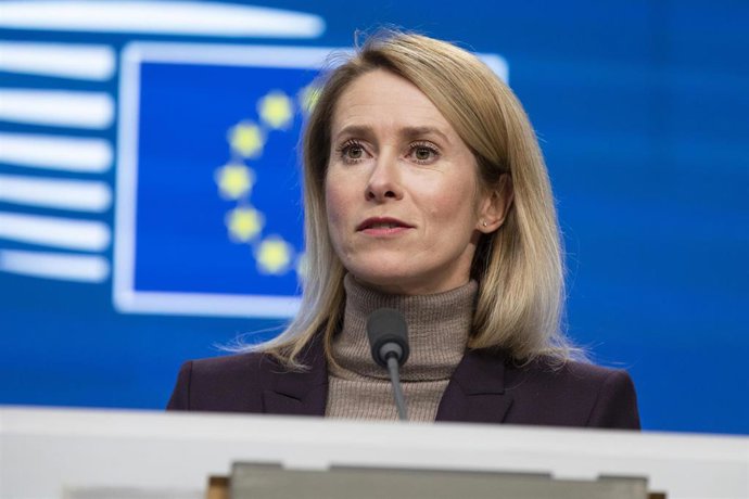 La Alta Representante de la Política Exterior de Seguridad de la UE, Kaja Kallas