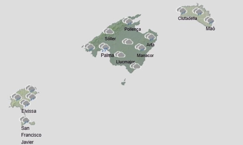 El tiempo hoy, domingo 4 de enero, en Baleares