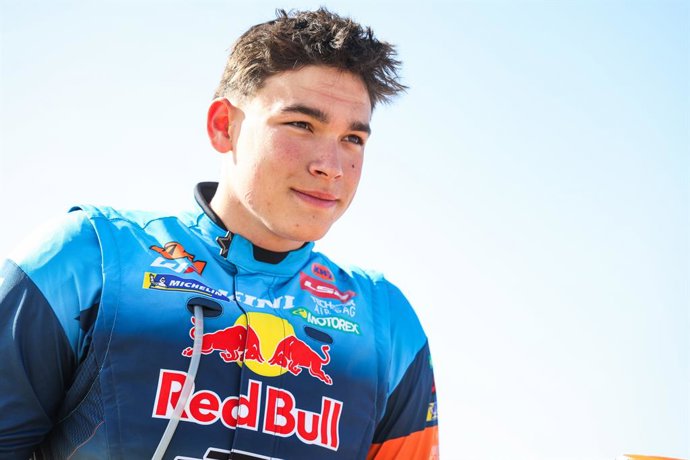 73 CANET Edgar (esp), Red Bull KTM Factory Racing, KTM, Rally GP, FIM W2RC, ação durante o prólogo do Dakar 2026, em 3 de janeiro de 2026, em Yanbu, Arábia Saudita - Foto Florent Gooden / DPPI