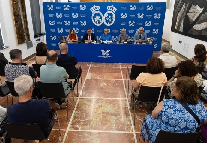 Presentación libro en Diputación de Huelva.
