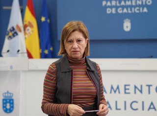 Archivo - A deputada socialista Elena Espinosa