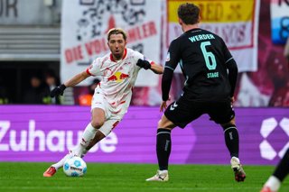Archivo - Kevin Kampl en un RB Leipzig-Werder Bremenat