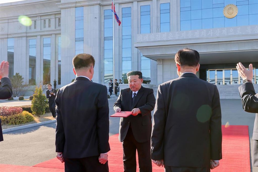 Archivo - Kim Jong Un 