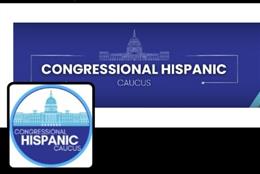 Logotipo do Congressional Hispanic Caucus dos EUA
