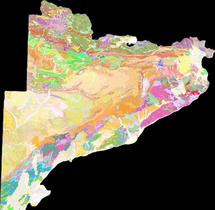 El Institut Cartogràfic i Geològic actualiza del mapa geológico de Catalunya