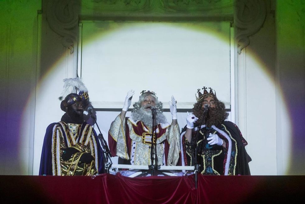 Archivo - Reyes Magos en Huesca.