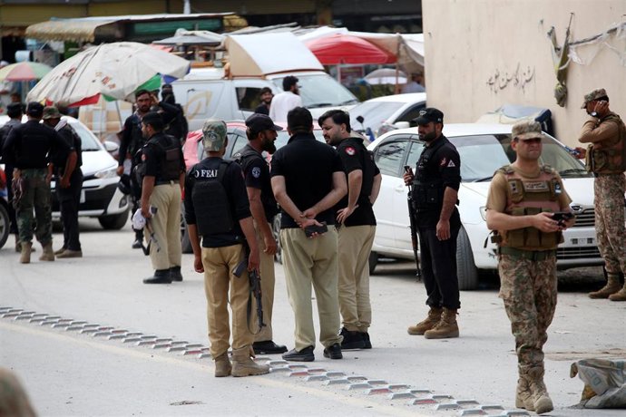 Archivo - Policía en Pakistán (archivo)