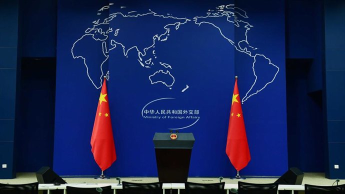 Archivo - Arquivo - Sala de imprensa do Ministério das Relações Exteriores da China (arquivo)