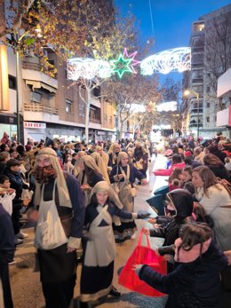 Cabalgata de Reyes Magos en Ciudad Real.