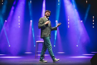 Archivo - Luis Piedrahita y su nuevo monólogo 'Apocalípticamente correcto' llegan el domingo 11 al Palacio de Festivales