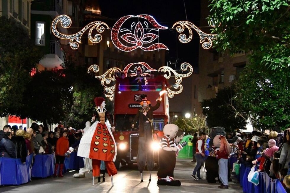 Cabalgata de Reyes Magos en Villena