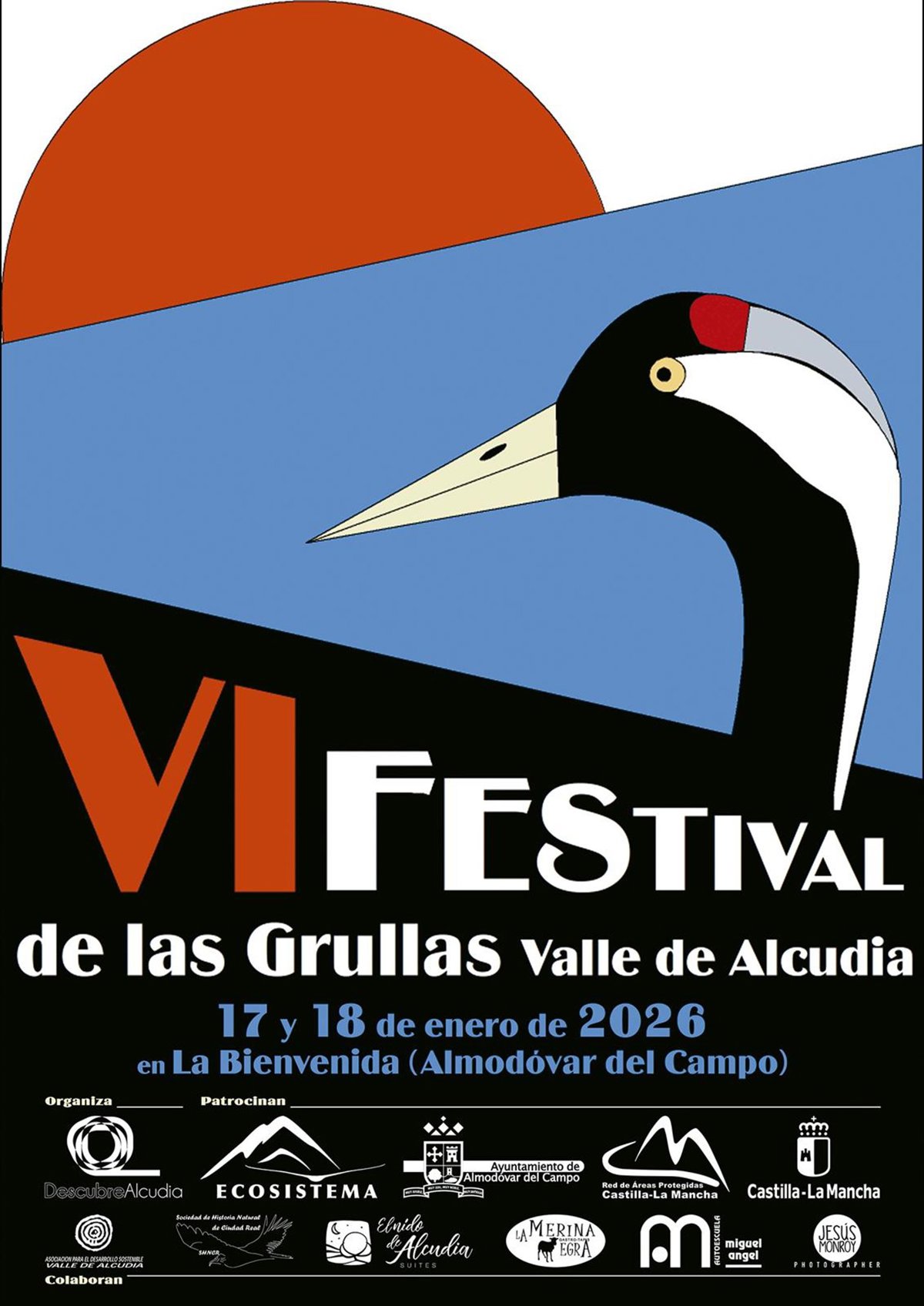 La Bienvenida volverá a llenarse de ciencia y cultura del 15 al 18 de enero con el VI Festival de las Grullas