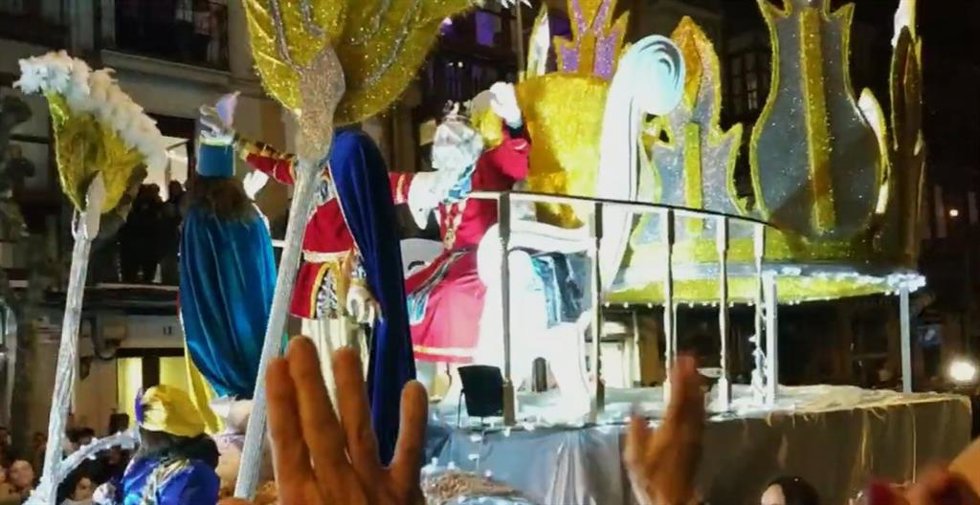 Imagen de archivo de la Cabalgata de los Reyes Magos en Logroño