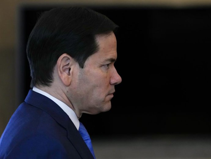 Archivo - El secretario de Estado Marco Rubio 