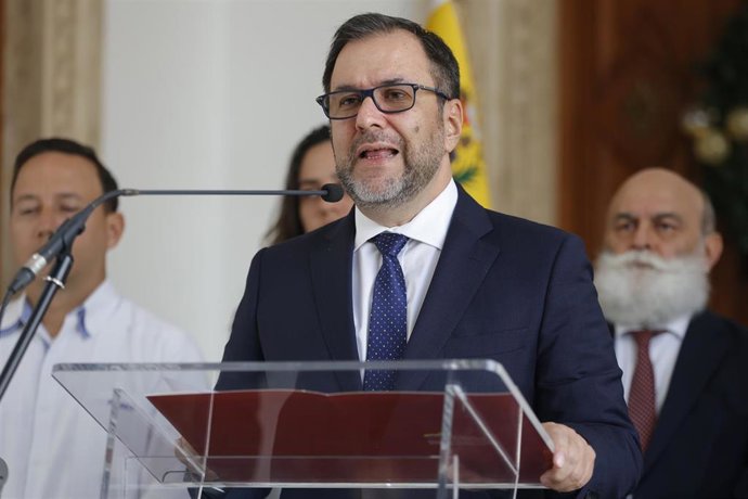 El ministro de Relaciones Exteriores de Venezuela, Yván Gil