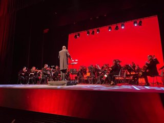 La Hesperian Symphony Orchestra en el Teatro Infanta Leonor de Jaén.