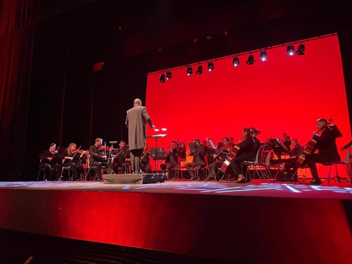 La Hesperian Symphony Orchestra en el Teatro Infanta Leonor de Jaén.