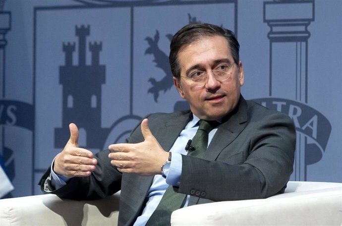 Archivo - El ministro de Asuntos Exteriores, Unión Europea y Cooperación, José Manuel Albares.