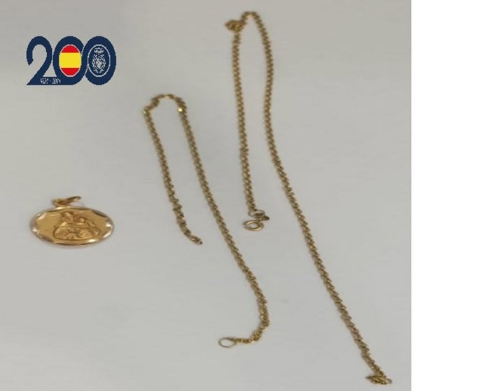 Algunas de las joyas sustraídas