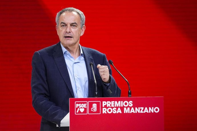 Archivo - El secretario general del PSOE de 2000 a 2012 y presidente del Gobierno de España de 2004 a 2011, José Luis Rodríguez Zapatero