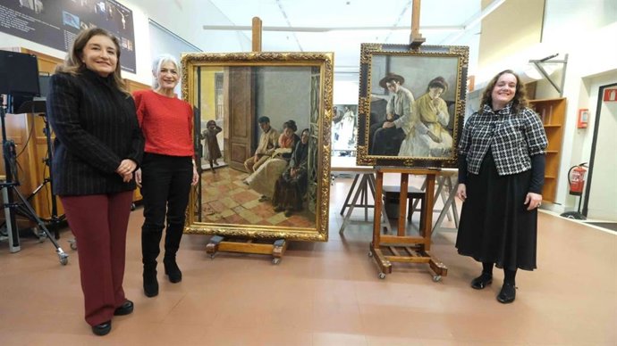 Las dos nuevas adquisiciones del Museo de Bellas Artes de Sevilla corresponden a obras de la pintora jerezana Luisa Puiggener.