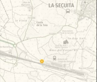 Ilustración de las obras de mejora de accesibilidad en la estación del Camp de Tarragona