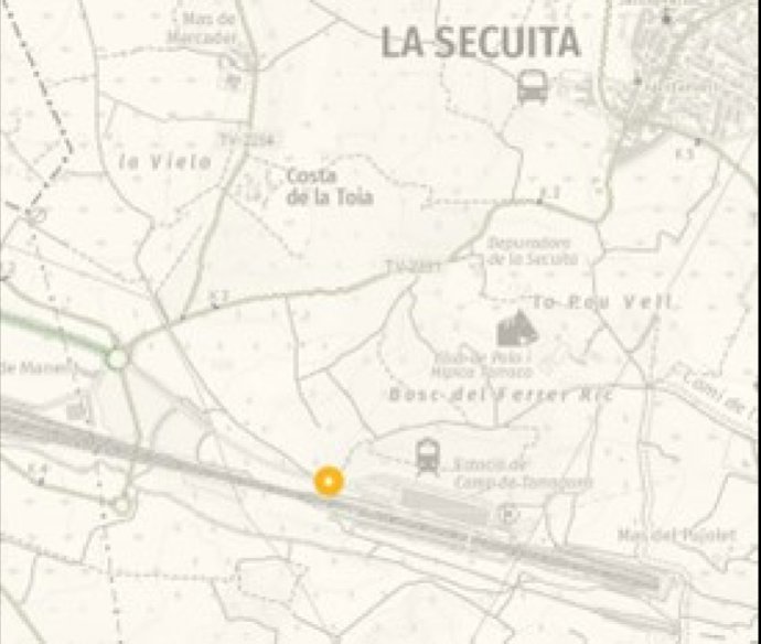 Ilustración de las obras de mejora de accesibilidad en la estación del Camp de Tarragona