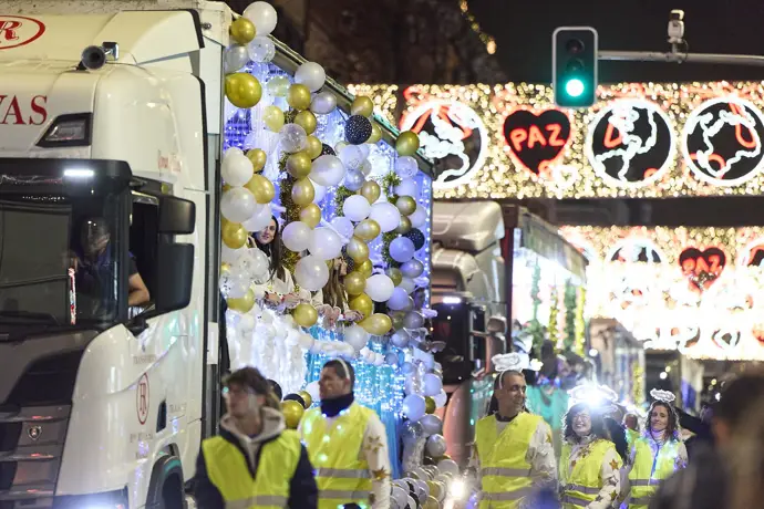 Cabalgata de Reyes en Carabanchel, Madrid