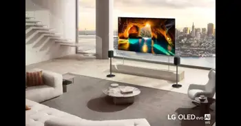 LG presenta Wallpaper TV, su televisor OLED inalámbrico más delgado con tecnología Hyper Radiant Color