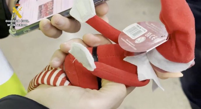 Una de les joguines intervingudes per la Guàrdia Civil 