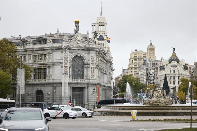 Archivo - Fachada del Banco de España, a 24 de noviembre de 2025, en Madrid (España).