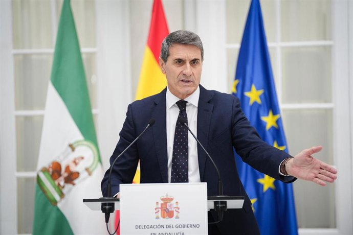 El delegado del Gobierno de España en Andalucía, Pedro Fernández, en imagen de archivo. 