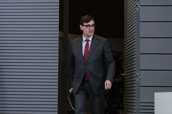 El presidente de la Generalitat de Catalunya, Salvador Illa