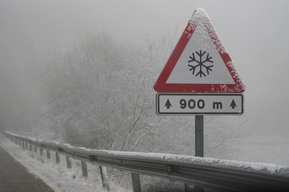 Alerta por nevadas en Asturias: El Principado despliega medios ante la borrasca Francis