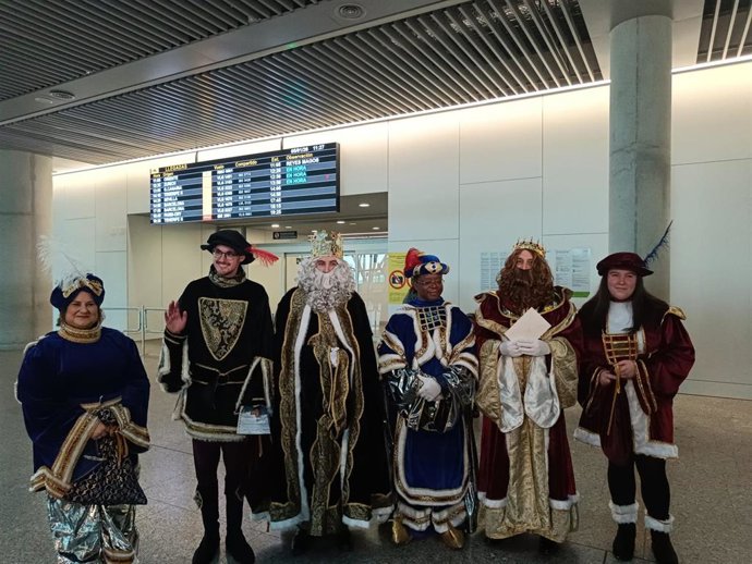 Los Reyes Magos de Oriente en Santiago