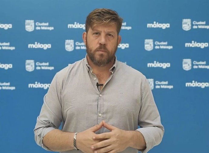 El portavoz de Con Málaga, Nicolás Sguiglia.