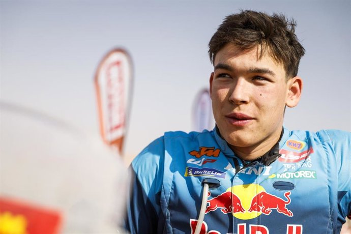 El piloto español Edgar Canet durante el Rally Dakar 2026