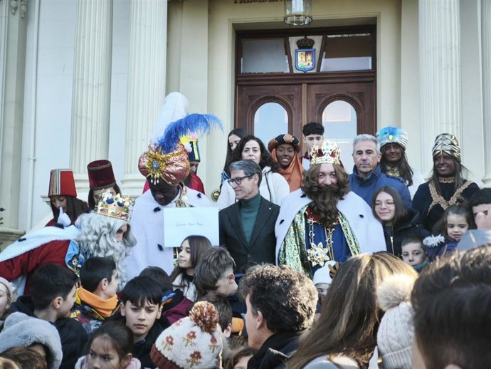 Gonzalo Capellán ha entregado sus peticiones para 2026 a los Reyes Magos.