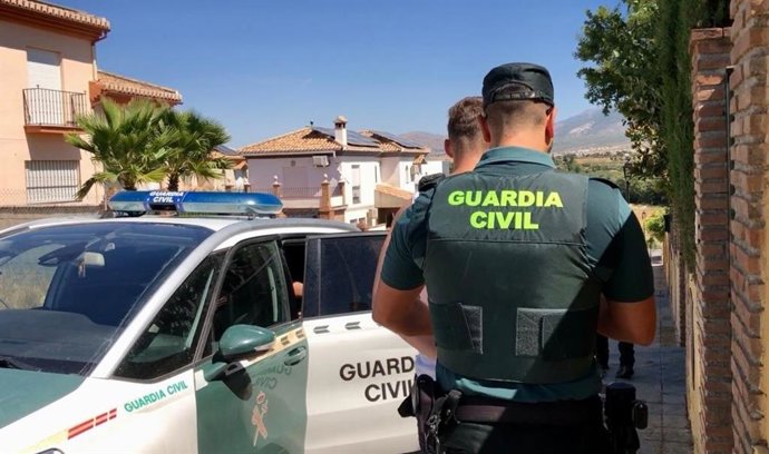 Detención practicada por la Guardia Civil.