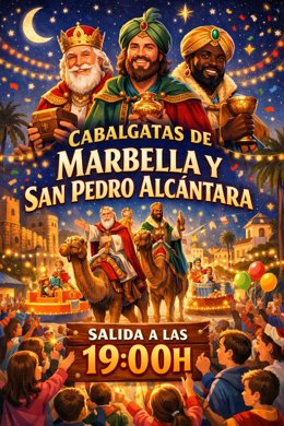 Marbella y San Pedro Alcántara (Málaga) retrasan sus cabalgatas de Reyes Magos a las 19 horas