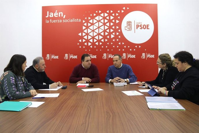 Reunión del PSOE con el profesorado de Audición y Lenguaje