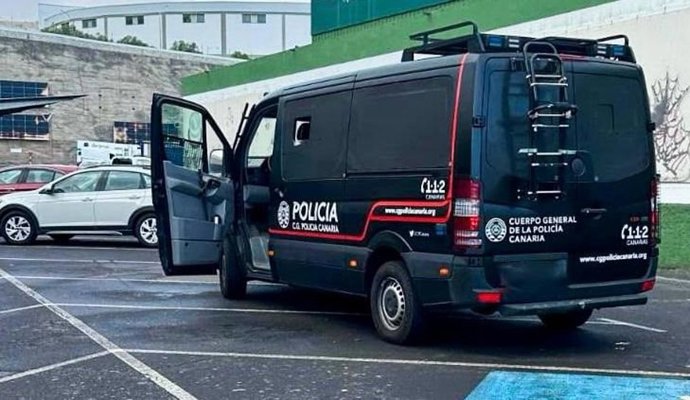 Vehículo de la Policía Canaria