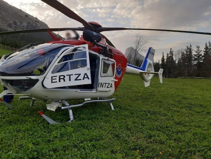 Helicóptero de la Ertzaintza