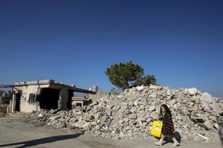 Escombros tras ataques israelíes en Líbano