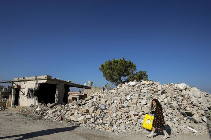 Enderrocs després d'atacs israelians a Líban