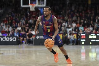 Kevin Punter durante un partido del Barça
