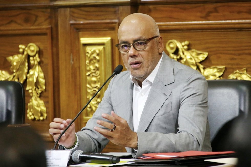 El presidente de la Asamblea Nacional de Venezuela, Jorge Rodríguez