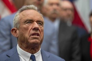 Archivo - El secreatrio de Sanidad de Estados Unidos, Robert F. Kennedy